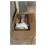 White Porcelain Toilet - Retail: $150