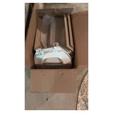 White Porcelain Toilet - Retail: $150