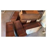 Solid Wood Kitchen Cabinet Set - Retail: $450