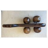 Handcrafted Wooden Whale Toy on Wheels - Retail: $35