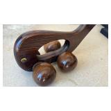 Handcrafted Wooden Whale Toy on Wheels - Retail: $35