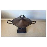Victorian Era Bronze Silent Butler Crumb Catcher - Retail: $85