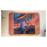 Southwestern Art Print by Joe Brown – Kokopelli Design - Retail: $45