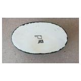 Decorative Lion and Lamb Ceramic Trinket Box - Retail: $25