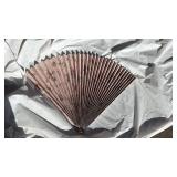 Decorative Pink Floral Hand Fan - Retail: $35