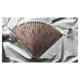 Decorative Pink Floral Hand Fan - Retail: $35