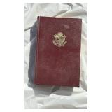 American Military History Book with Eagle Seal - Retail: $45