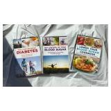Health Management Book Collection - Diabetes, Blood Sugar & Diet Guide Set - Retail: $15