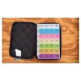 Weekly Pill Organizer with Carrying Case - Retail: $15