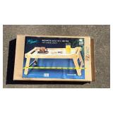 Beechwood Folding Bed Tray with Raised Edges - Retail: $35