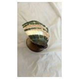Natural Mother of Pearl Shell Display Stand - Retail: $45