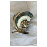 Natural Mother of Pearl Shell Display Stand - Retail: $45