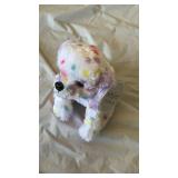 Whimsical Rainbow Spotted Plush Puppy - Retail: $12