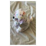 Whimsical Rainbow Spotted Plush Puppy - Retail: $12