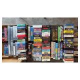 Large VHS Movie Collection – Mixed Titles & Genres - Retail: $175