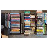 Large VHS Movie Collection – Mixed Titles & Genres - Retail: $175