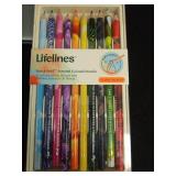 Lifelines Rub & Sniff Scented Colored Pencils 10pk Classic Palette - Retail: $10