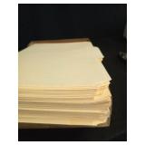 NEW 100 Count Box Staples 3-Tab Manila Legal Size File Folders #163360 - Retail: $19