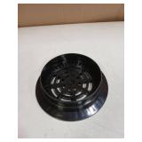 StormDrain Oversized Grate-Connects to 6" Catch Basin, SDR and Corrugated Pipe Top Round Drain Grate Cover Measures 7.75- Superior Strength and Durability, Black