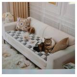 SmoBea Couch Cover for Pets 27.6 x 70.9in Gray