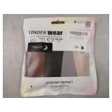 Set of 4 Underwear Thong Style - Brown, Black, Gray, and Cream XL