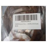FESHFEN Ponytail Hair Extension - Brown Mixed Ash Blonde