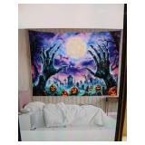 Horror Halloween Tapestry 59.1 x 82.7in