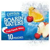 Caprisun Roarin Waters Fruit Punch 10 Pouches