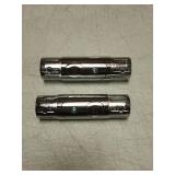 2 Pcs Patio Umbrella Pole Replacement Parts Outdoor, Fits For 1.5 Inches Diameter, Wear Resistant Push-Button Tilt Adjustment Metal Parasol Mounting Bracket Accessories For Yard Deck Balcony Garden