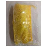 AMZTKDIY Sewing Fringe Trim Fringes 5 Yards for Clothing Accessories DIY Craft Latin Wedding Dress Lamp Shade Decoration (4 Inch Yellow)