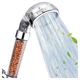 NOSAME Shower Head, Filter Filtration High Pressure Water Saving 3 Mode Function Spray Handheld Showerheads for Dry Skin & Hair