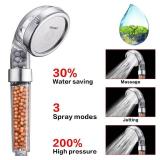 NOSAME Shower Head, Filter Filtration High Pressure Water Saving 3 Mode Function Spray Handheld Showerheads for Dry Skin & Hair