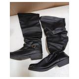 Ramede Medieval Pirate Boots Men Halloween Renaissance Boots Gothic Cosplay Costume for Men(Us11,Black) (Pre Owned)