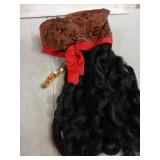 Costume Pirate Dreadlock Wig with Red Bandana