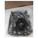 Voipvvii Folding Hand Truck 500lbs, Portable Heavy Duty Dolly Cart, 6 Wheels Collapsible Luggage Cart with 2 Elastic Ropes - Compact Trolley Cart for Easy Moving - Ideal Hand Cart for Travel and More