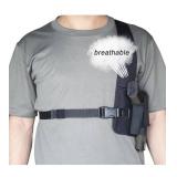 HOGIKUO Universal Shoulder Holster Chest Holster,Concealed Shoulder Holster for Men,Fits 1911,M&P Shield 9mm, Glock 19,Sig P365,S&W Bodyguard and More Right Hand