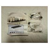 Dancrul Floating Shelves For Wall, Wall Mounted Shelves With Lip For Storage, Metal Display Shelves For Home Decor, Kitchen/Living Room/Bedroom/Bathroom Shelf, Black 16 inch 2 Pack