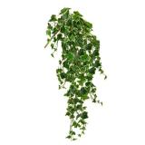 Hollyone Artificial Hanging Plants 36" Fake Ivy Vine Faux Ivy Leaves Hanging Plant Greenery For Wall House Room Patio Indoor Outdoor Home Shelf Office Wedding Decor