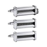 Pasta Maker Attachments Set For All KitchenAid Stand Mixer, Including Pasta Sheet Roller, Spaghetti Cutter, Fettuccine Cutter By Nevku