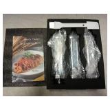 Pasta Maker Attachments Set For All KitchenAid Stand Mixer, Including Pasta Sheet Roller, Spaghetti Cutter, Fettuccine Cutter By Nevku