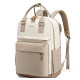 LOVEVOOK Travel Laptop Backpack Women, 15.6 Inch Anti-theft Laptop Bag With USB Port, Fashion Waterproof Computer Backpacks Teacher Nurse Backpack Purse For College School Work