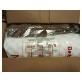 Bedsure Dog Bed Medium Size Dog - Comfy Flat Puppy Beds With Removable Washable Cover, Orthopedic Egg Crate Foam Pet Mat, Suitable For Pet Up To 30 lbs