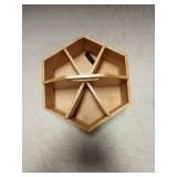 Marbrasse Bamboo Art Supply Organizer, Rotating Pencil Pen Holder, Office Supplies Desktop Storage Caddy, Like Colored Pencils, Pen, Markers, Paint Brushes