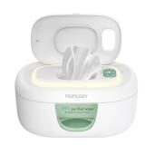 Momcozy Baby Wipe Warmer, Innovative Spring Design, Large Capacity Wipes Dispenser, Fast And Even Heating, 4 Modes Of Temperature Heating Control, Diaper Wipe Warmer With Night Light