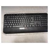 TECKNET Ergonomic Wireless Keyboard For Laptop, 2.4G USB Silent Computer Keyboard With Comfortable Palm Rest & Adjustable Feet Stand For Desktop, PC, Notebook, Surface And Windows, Full Size Layout