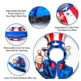 Large Dog Cone Collar Alternative Soft Inflatable Donut Collar After Surgery Dogs Recovery Won