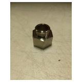 Beduan Garden Hose Adapter, 3/4" GHT Male(Threaded OD 1.06) x 1" NPT Female Connector(Threaded ID 1.1921"),GHT To NPT Adapter Stainless Steel Pipe Fittings Connect