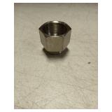 Beduan Garden Hose Adapter, 3/4" GHT Male(Threaded OD 1.06) x 1" NPT Female Connector(Threaded ID 1.1921"),GHT To NPT Adapter Stainless Steel Pipe Fittings Connect