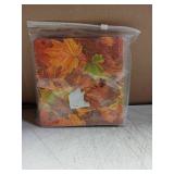 Feifeiya 60 Pcs Maple Leaf Cocktail Paper Napkins 6.5 x 6.5 Inches Disposable Paper Napkins Dessert Beverage Napkin