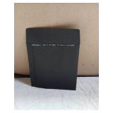 1,000 Pack Maxtek Premium Thick Black Color Paper CD DVD Blu-ray Disc Sleeves Envelope With Window Cut Out And Flap, 100g Heavy Weight.